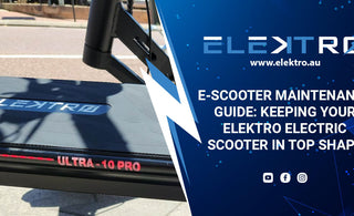 E-scooter Maintenance Guide: Keeping Your EleKtro Electric Scooter in Top Shape
