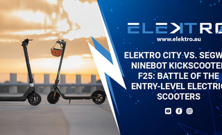 EleKtro City Vs. Segway Ninebot KickScooter F25: Battle of the Entry-level Electric Scooters