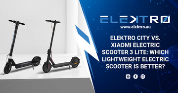 EleKtro City Vs. Xiaomi Electric Scooter 3 Lite: Which Lightweight Electric Scooter Is Better?