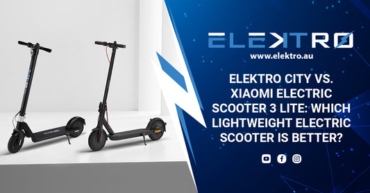 EleKtro City Vs. Xiaomi Electric Scooter 3 Lite: Which Lightweight Electric Scooter Is Better?