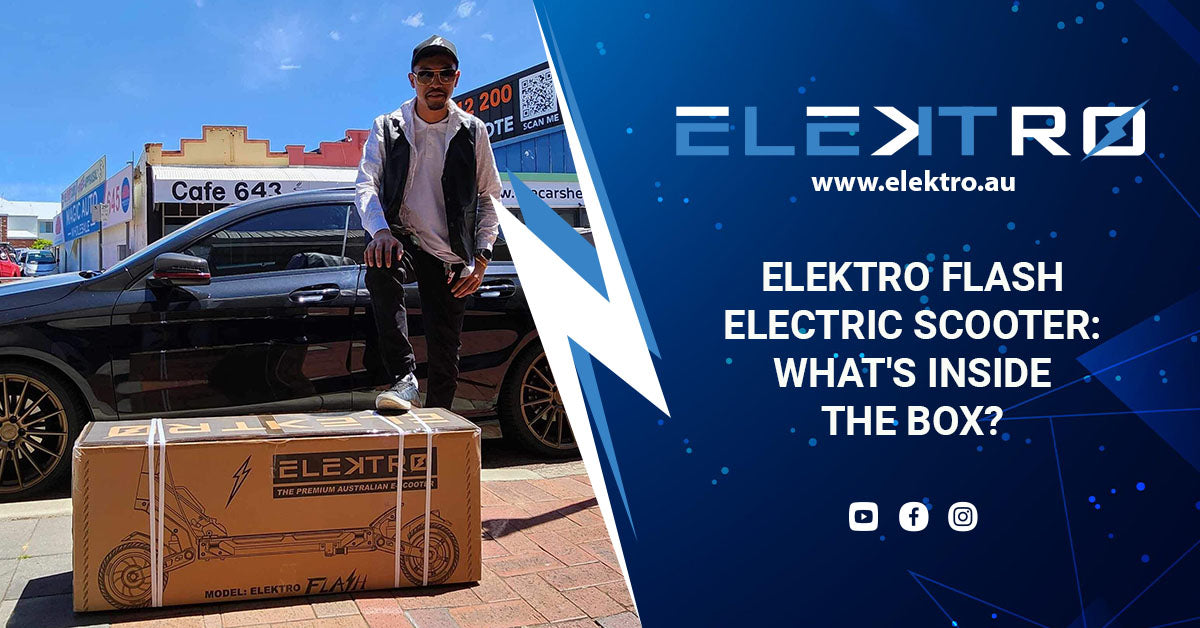 EleKtro Flash Electric Scooter: What’s Inside the Box?