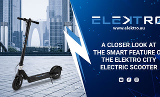 A Closer Look at the Smart Feature of the EleKtro City Electric Scooter