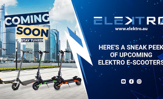 Here's a Sneak Peek of Upcoming EleKtro E-scooters