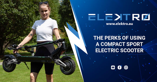The Perks of Using a Compact Sport Electric Scooter