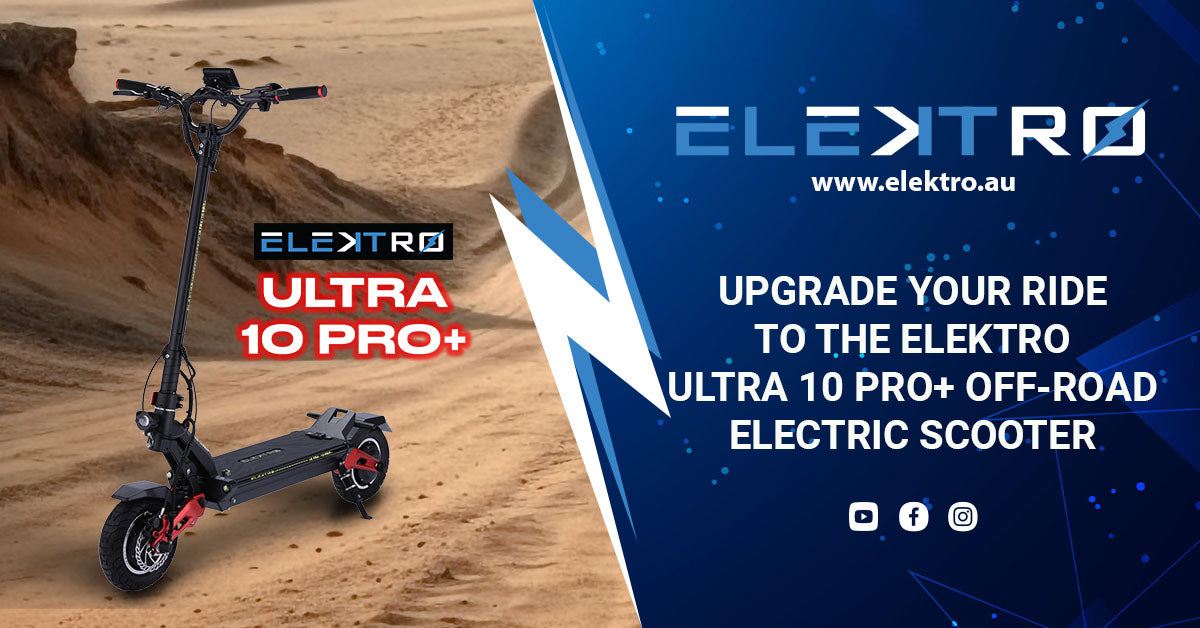 Upgrade Your Ride to the EleKtro Ultra 10 Pro+ Off-road Electric Scooter