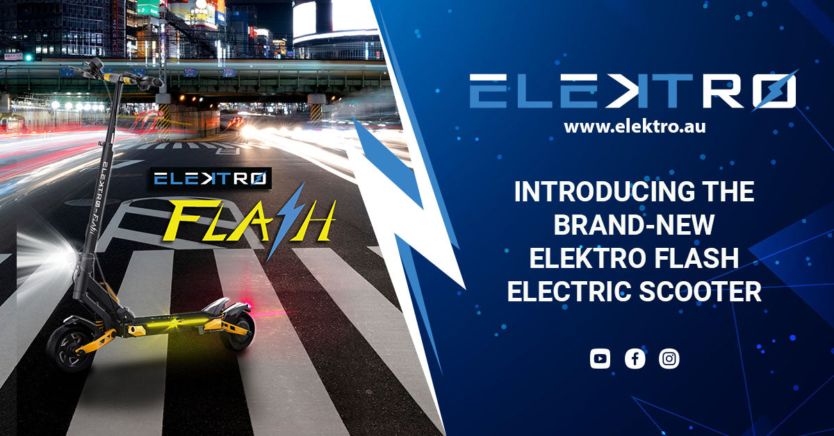 Introducing the Brand-New EleKtro Flash Electric Scooter