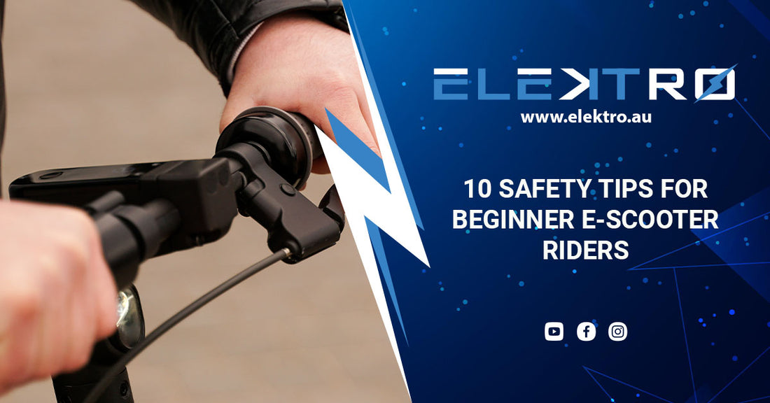 10 Safety Tips for Beginner E-scooter Riders