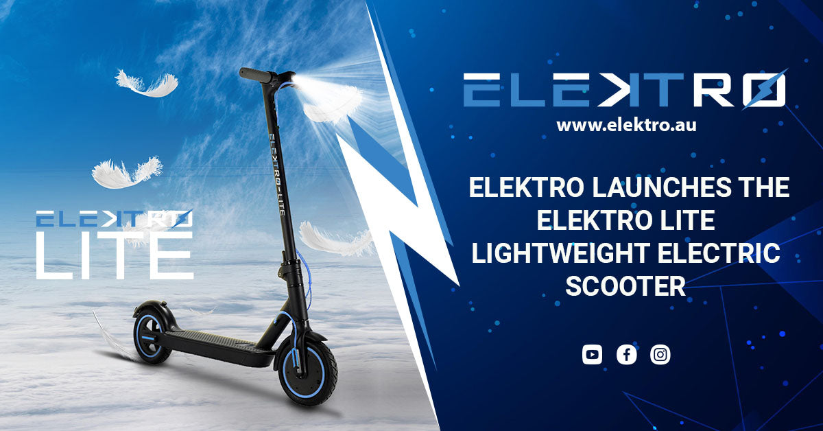 EleKtro Launches the EleKtro Lite Lightweight Electric Scooter