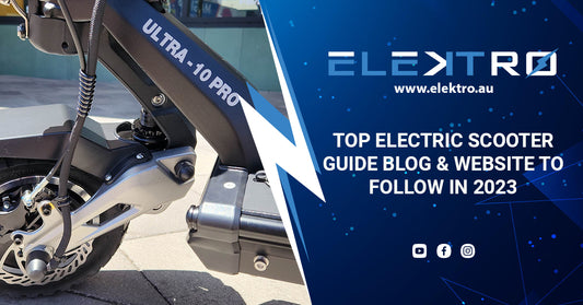 Top Electric Scooter Guide Blog & Website To Follow in 2023