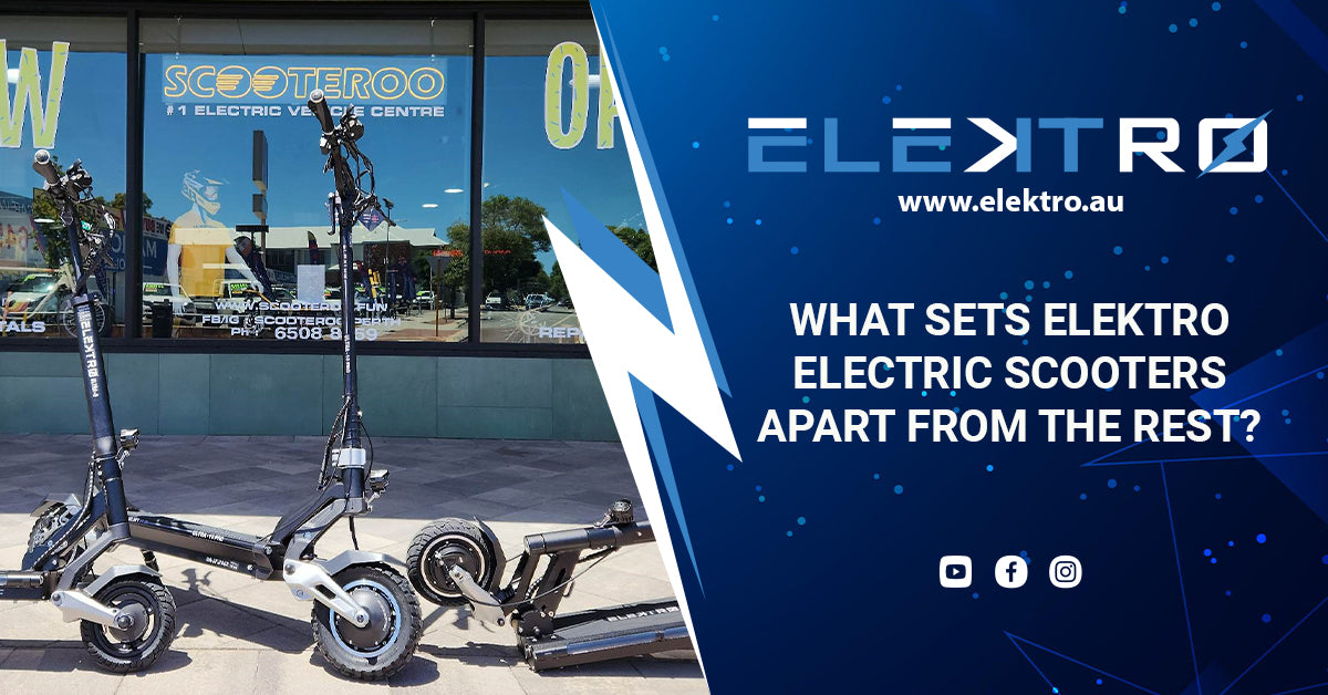 What Sets Elektro Electric Scooters Apart from the Rest?