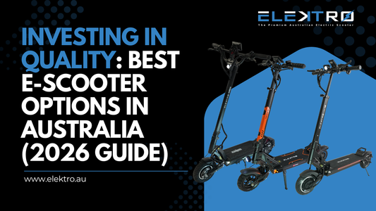 Investing in Quality: Best E-Scooter Options in Australia (2026 Guide)